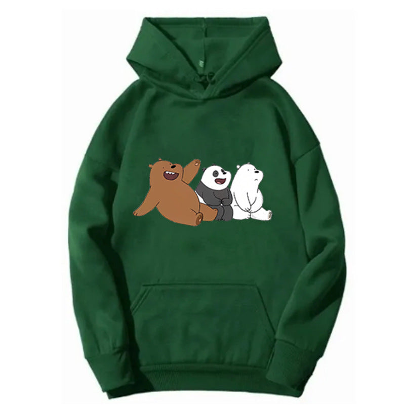 Women's hoodie with humorous animal motif Chic & Stil