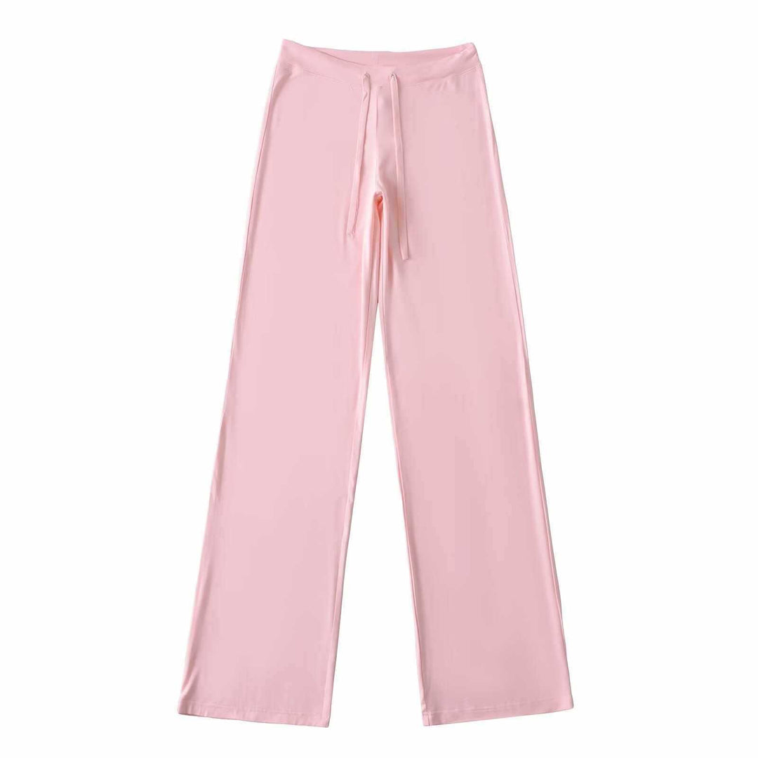 Lune London casual wide jersey pants for women