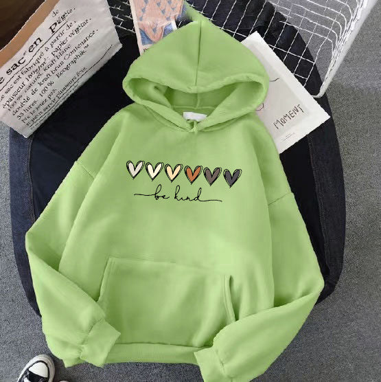 Women's hoodie with creative heart design Chic & Stil