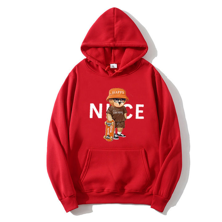 Women hoodie with vibrant cartoon design Chic & Stil