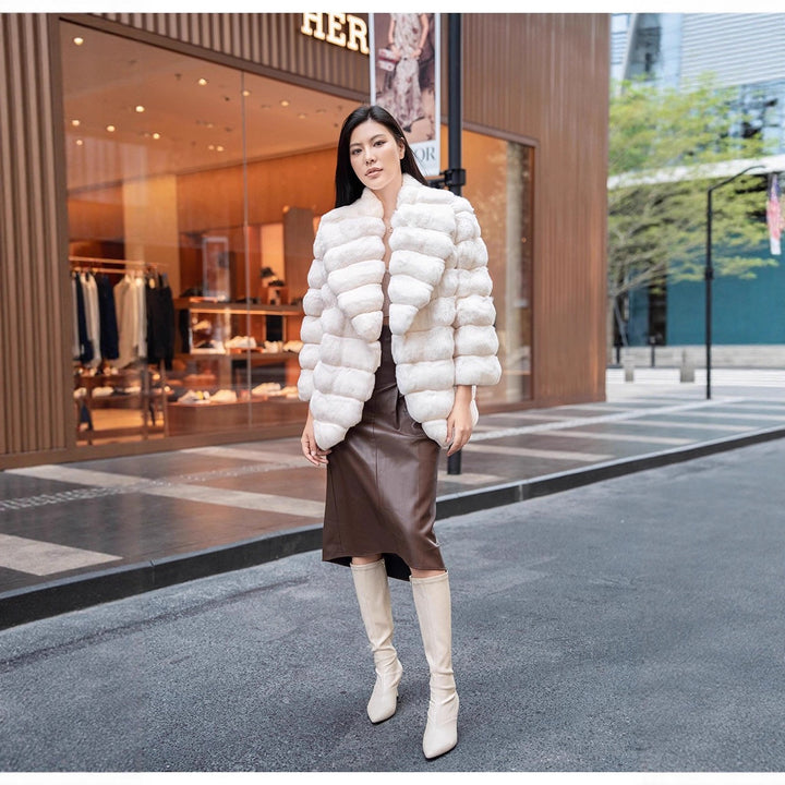 Lune London Faux Fur Coat for Women