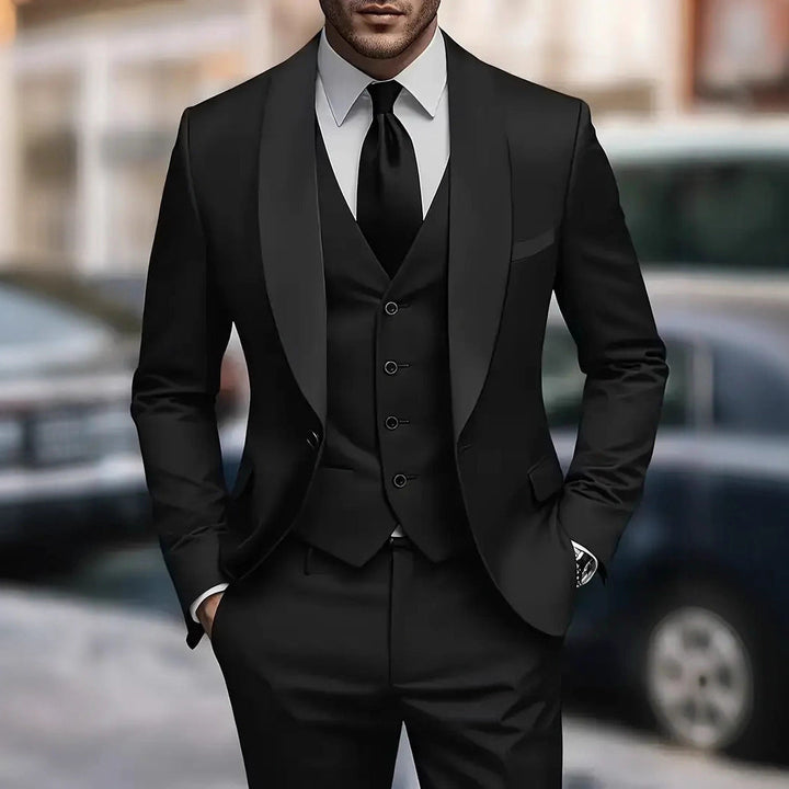 Men’s Three-Piece Suit Set – Elegant & Sophisticated | Lune London