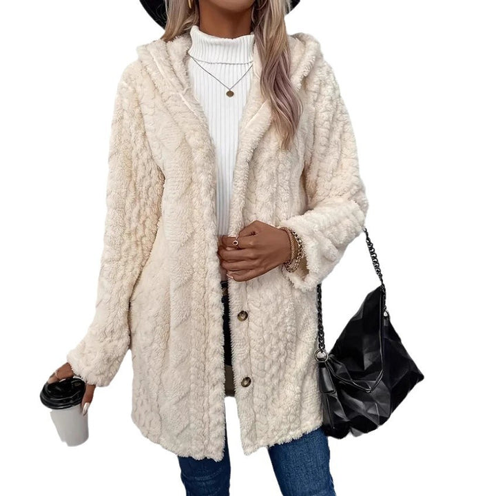 Women Cozy Fleece Jacket Lune London