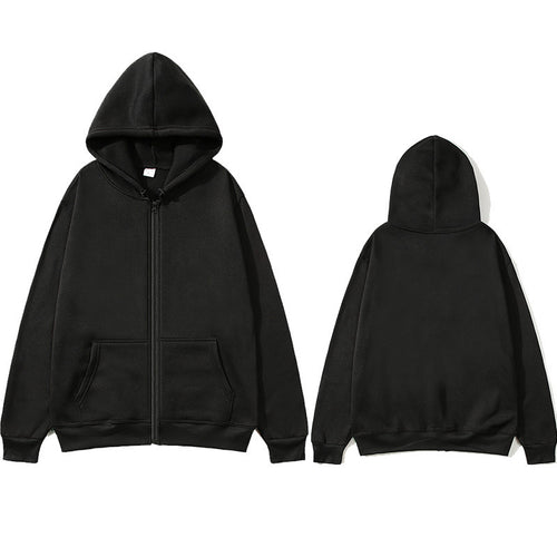 Women's Zip Hoodie with soft lining and kangaroo pocket Lune London