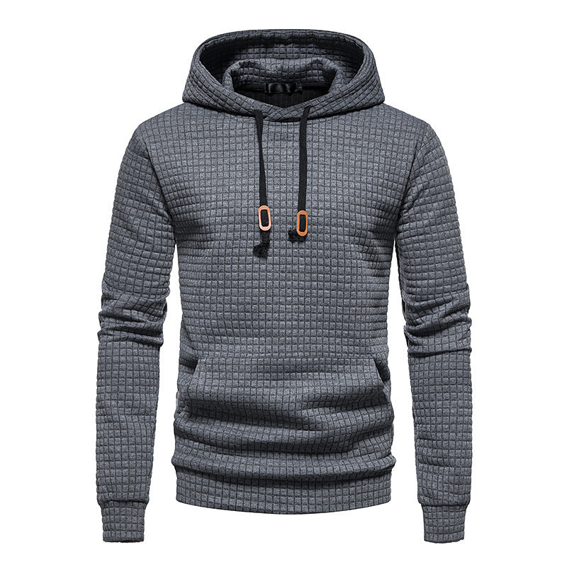 Men's trendy hoodie with textured surface Lune London