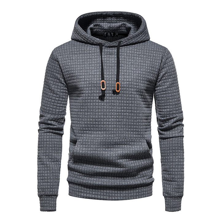 Men's trendy hoodie with textured surface Lune London