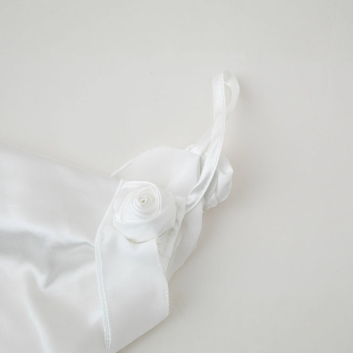 Satin dress for women with an elegant ruffle design and adjustable straps Lune London