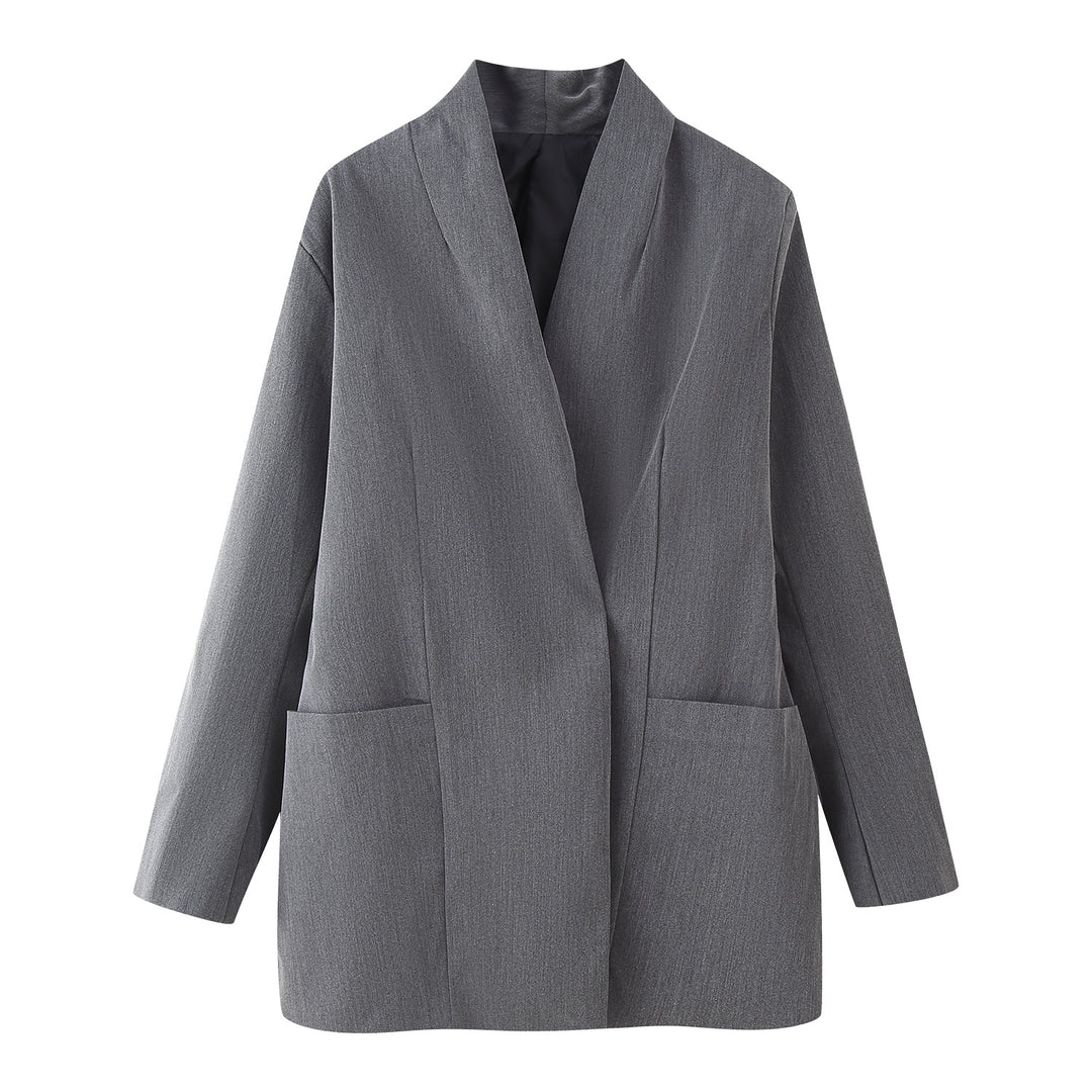 Elegant blazer jacket for women with pockets and modern cut Lune London