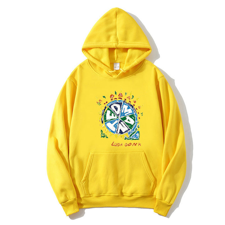 Women's hoodie with creative graphic print Chic & Stil