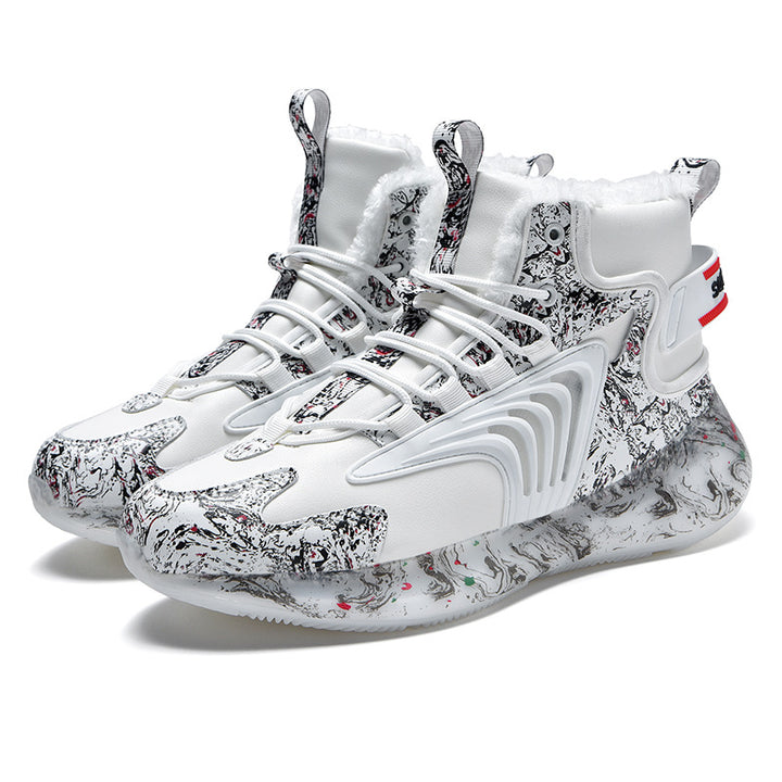 High-top sneakers for women with insulated inner lining and non-slip sole Lune London