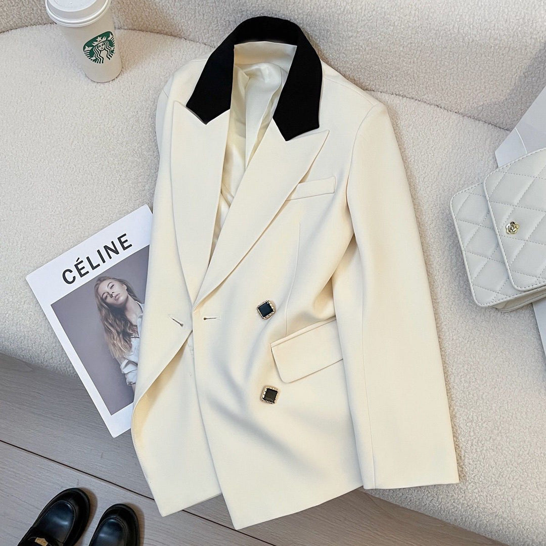 Blazer élégant et moderne à double boutonnage pour femme Chic & Stil