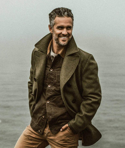Elegant wool jacket for men Lune London