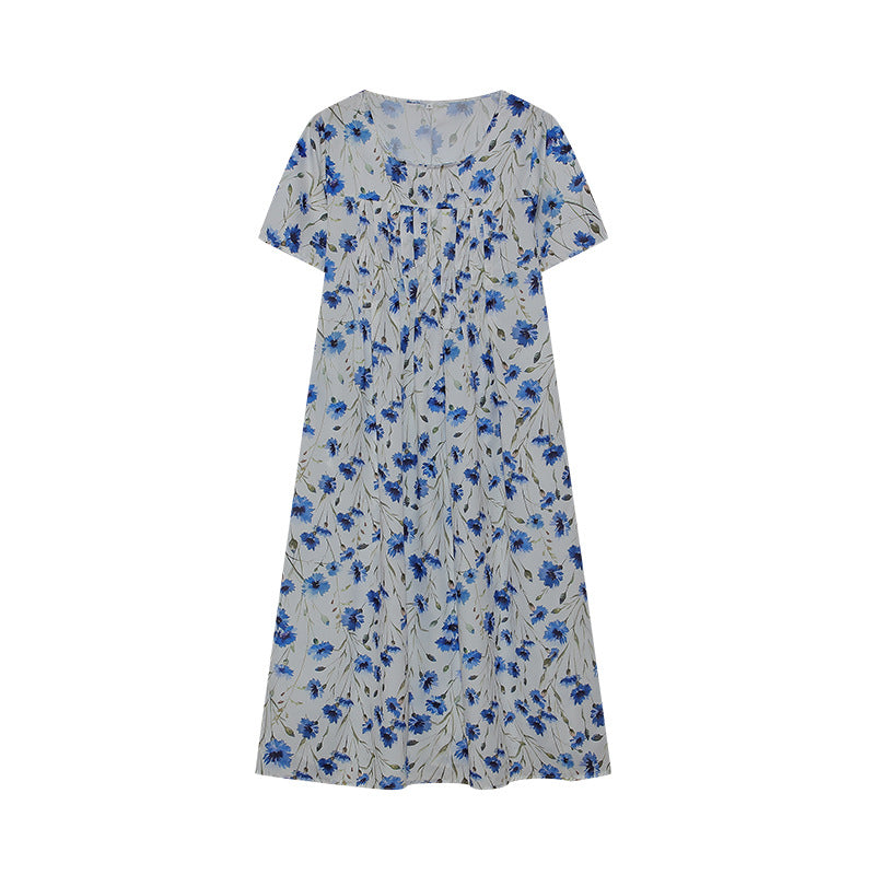 Chic and stylish women's floral casual maxi dress