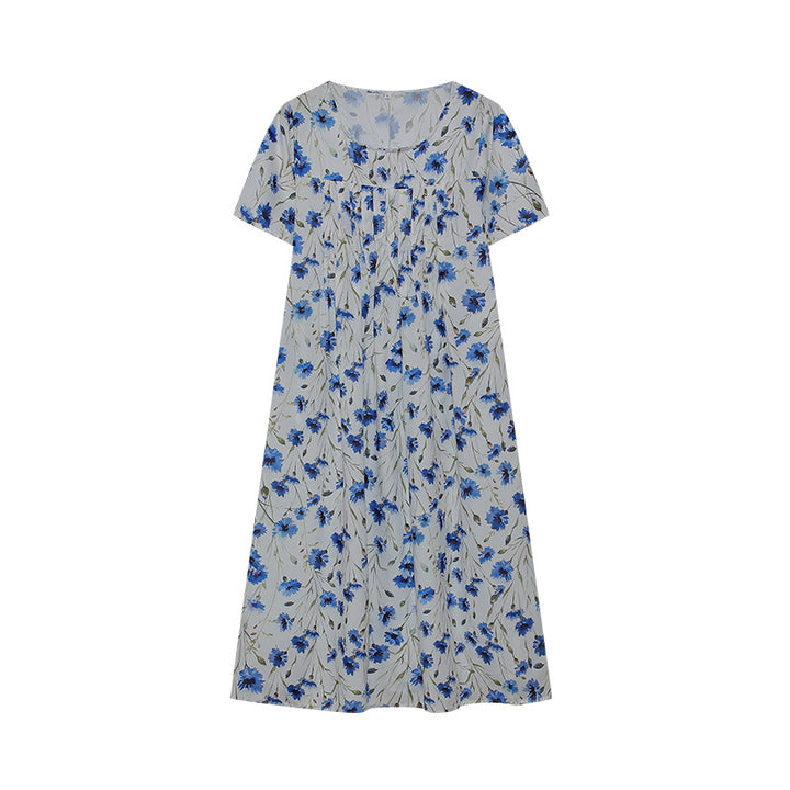Chic and stylish women's floral casual maxi dress