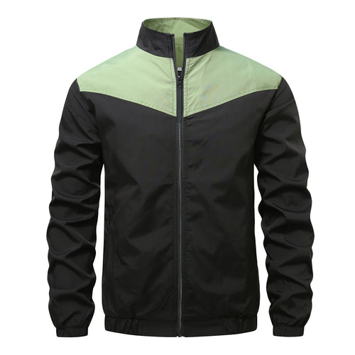 Sporty men's jacket with modern collar Lune London