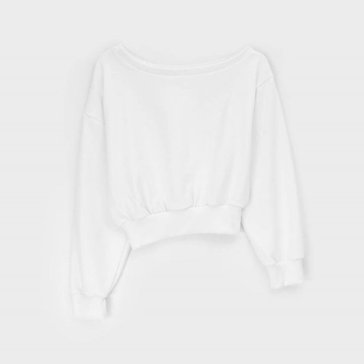 Pull décontracté pour femme avec encolure asymétrique Chic & Stil