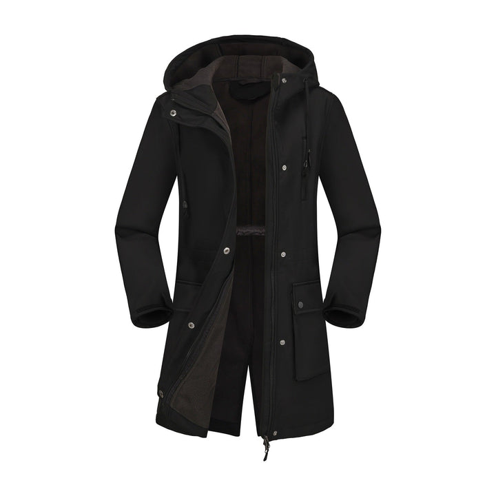 Ladies Functional Outdoor Jacket with Adjustable Waist Drawstring and Inner Lining Lune London
