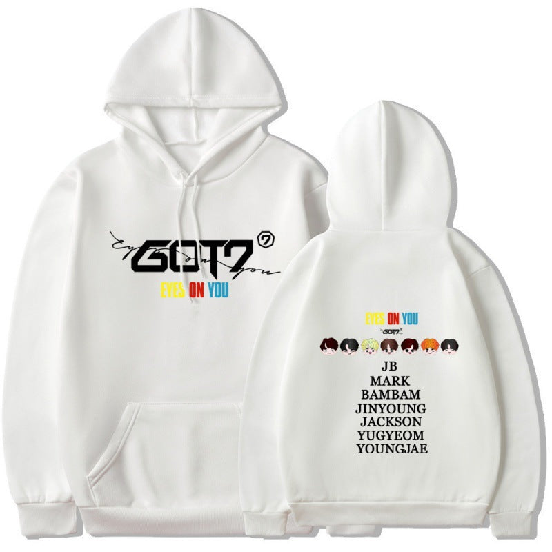 Women's hoodie with unique GOT7 design and comfortable fit Lune London