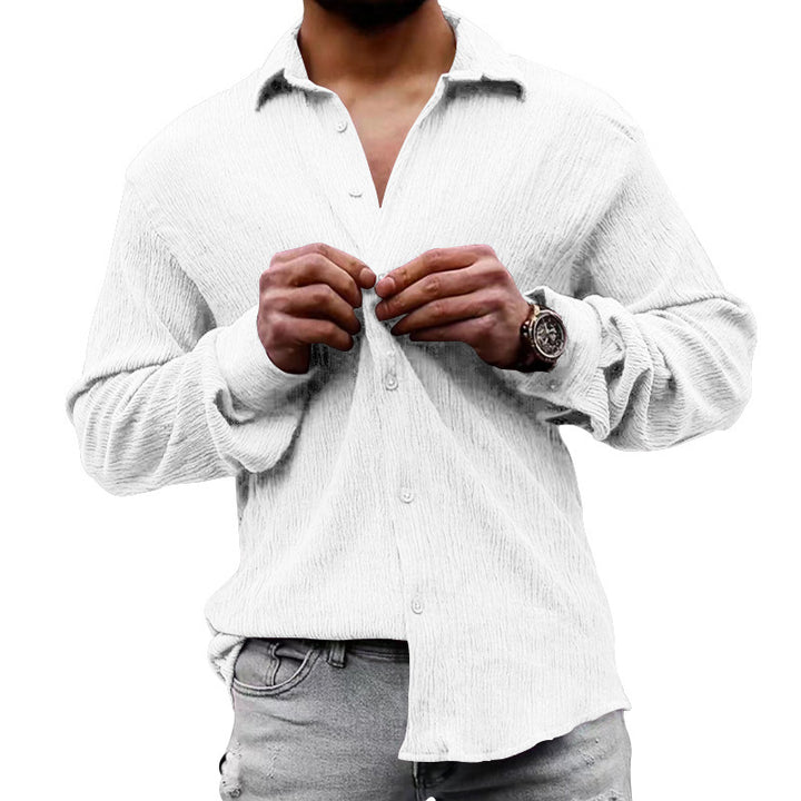 Structured long sleeve shirt for men Lune London