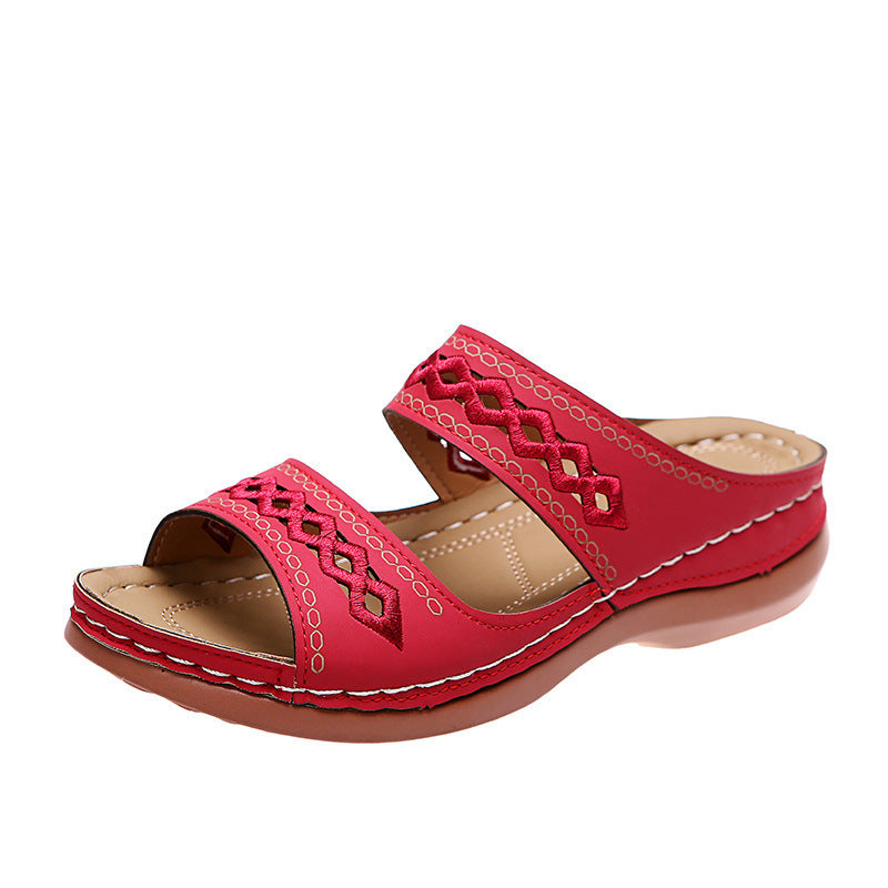 Lune London Decorative Slip-On Sandals for Women
