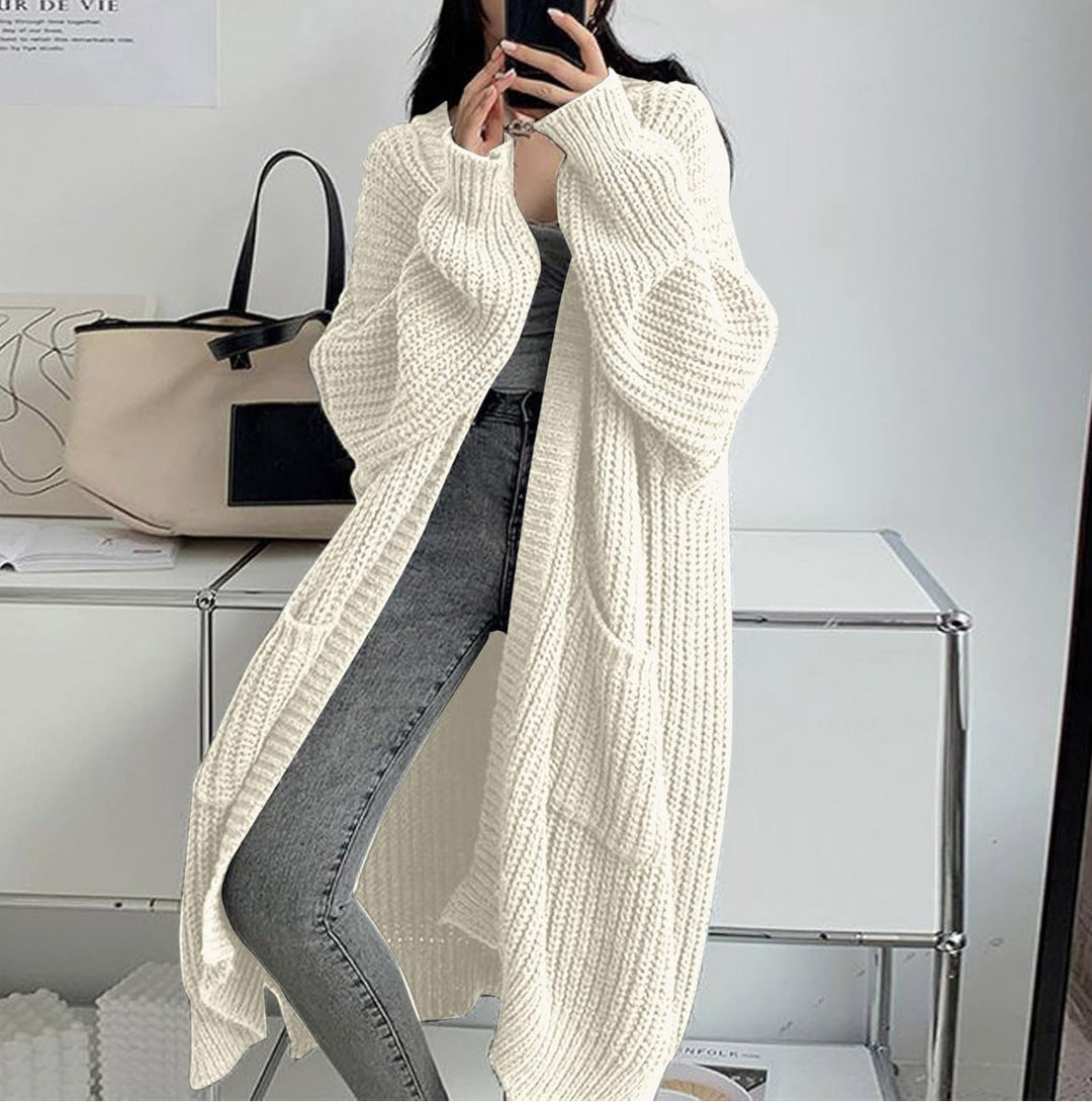 Women's Oversized Knit Coat Lune London