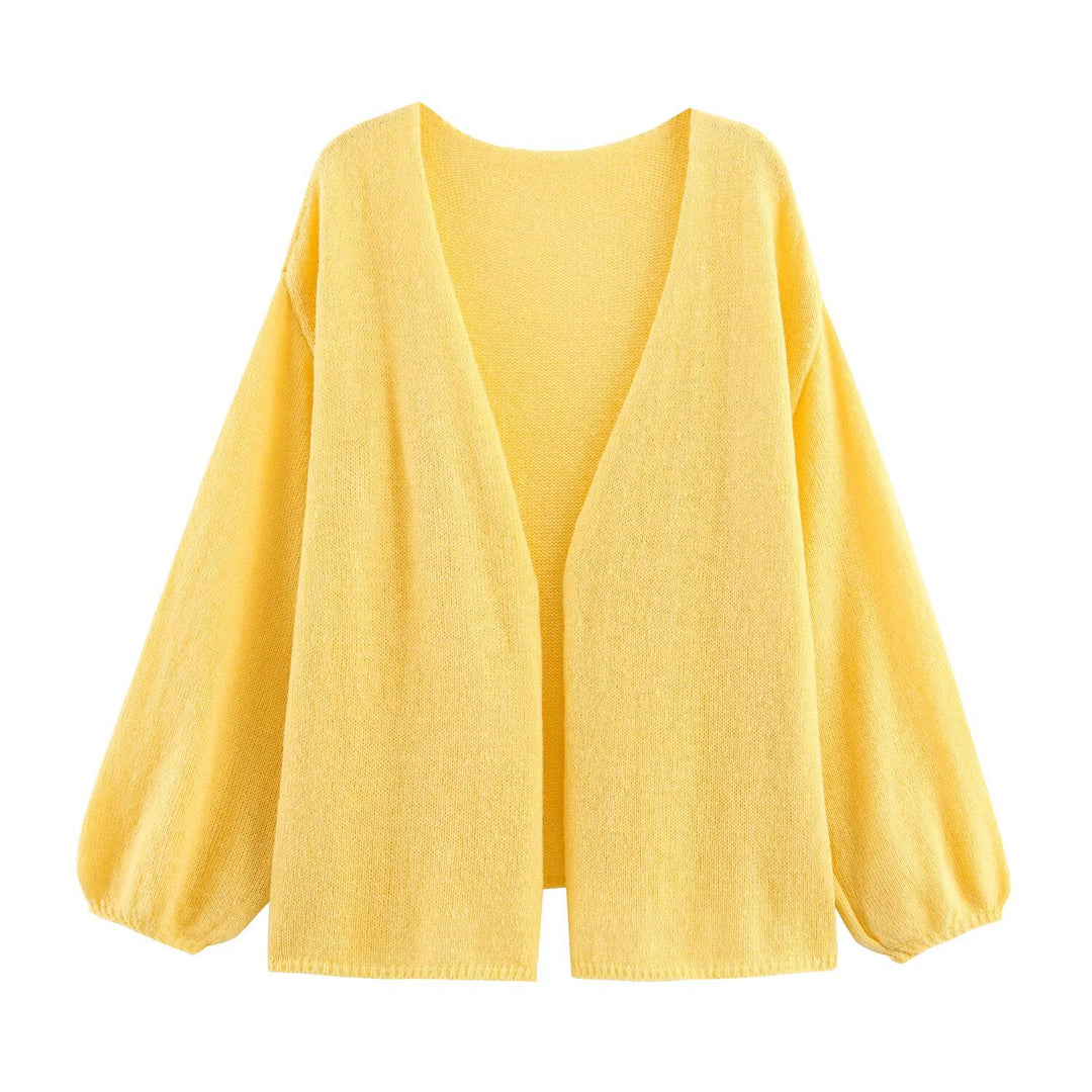 Ladies lightweight knit cardigan with a loose fit Lune London