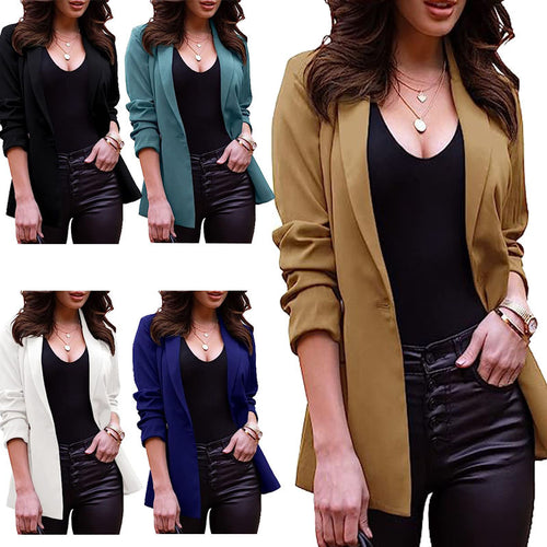 Women Elegant Blazer with relaxed fit and fine lapels Lune London