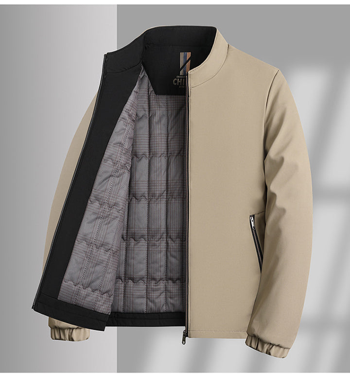 Modular transition jacket for men with insulated inner lining Lune London