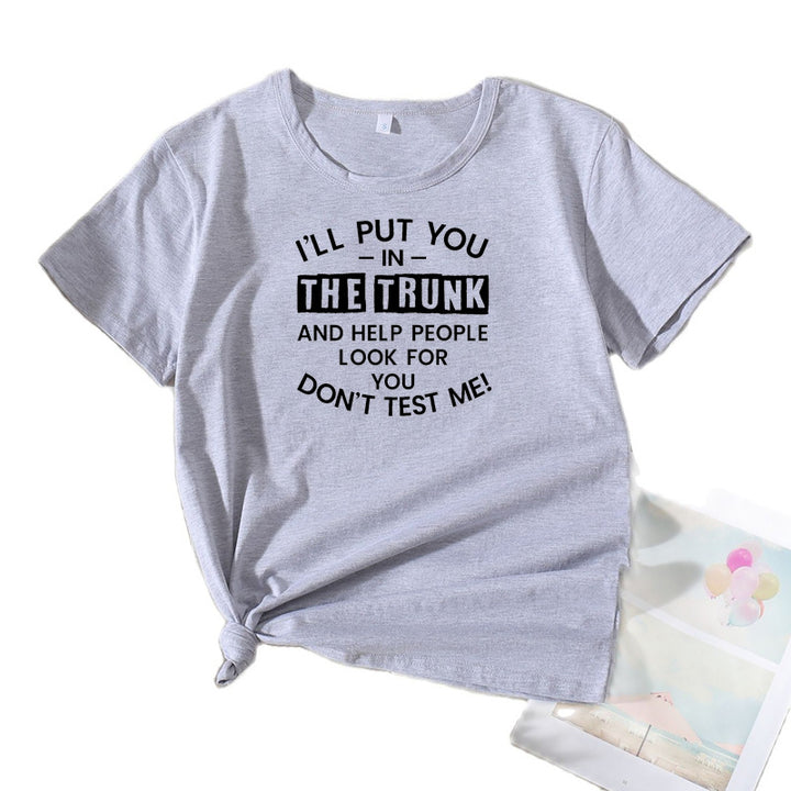 Ladies Casual Graphic T-shirt Lune London