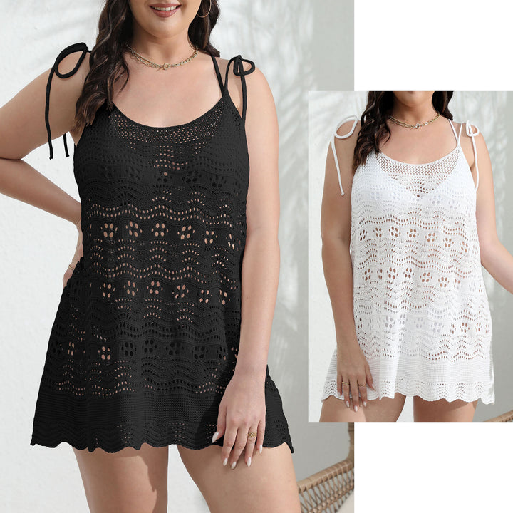 Lightweight crochet beach dress for women Lune London