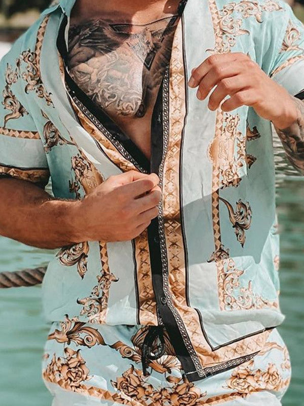 Stylish summer set for men with short sleeves Lune London