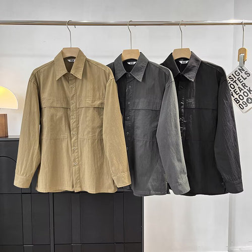 Chemise overshirt décontractée pour femmes avec poches poitrine pratiques Chic & Stil