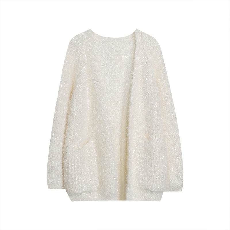 Sparkling cardigan for women in a modern casual chic look and style