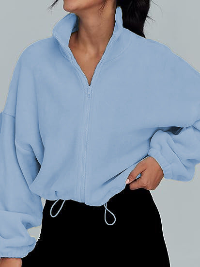 Ladies Comfortable Fleece Hoodie Lune London