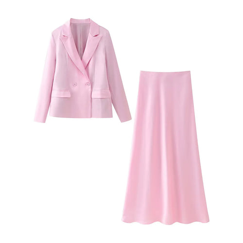 Elegant blazer and skirt set for ladies Lune London