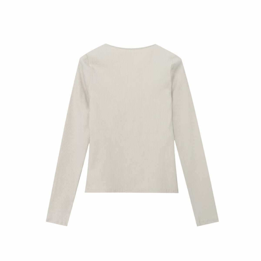 Elegant ladies cardigan knit with lace accents Lune London