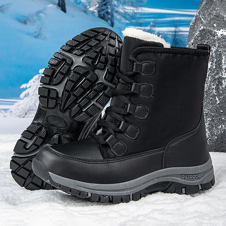 Women's winter boots with non-slip sole and insulating lining Lune London
