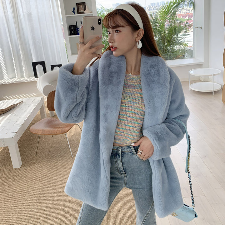Lady Chic Faux Fur Jacket and Style