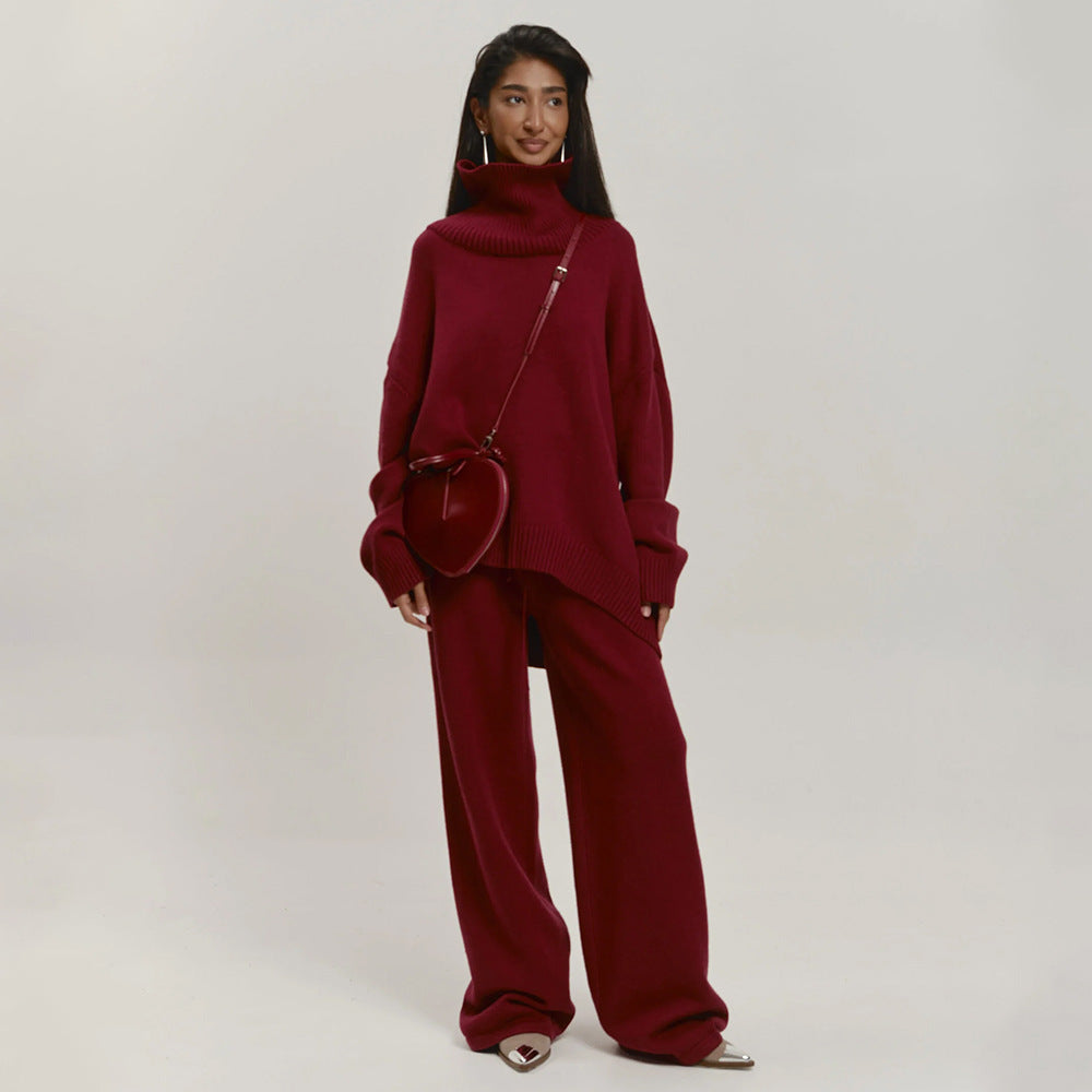 Women's chic and style knit outfit