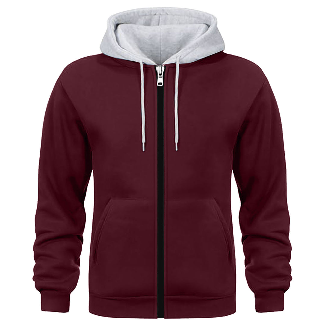Sporty hooded jacket for men with an innovative treatment of the inner lining Lune London