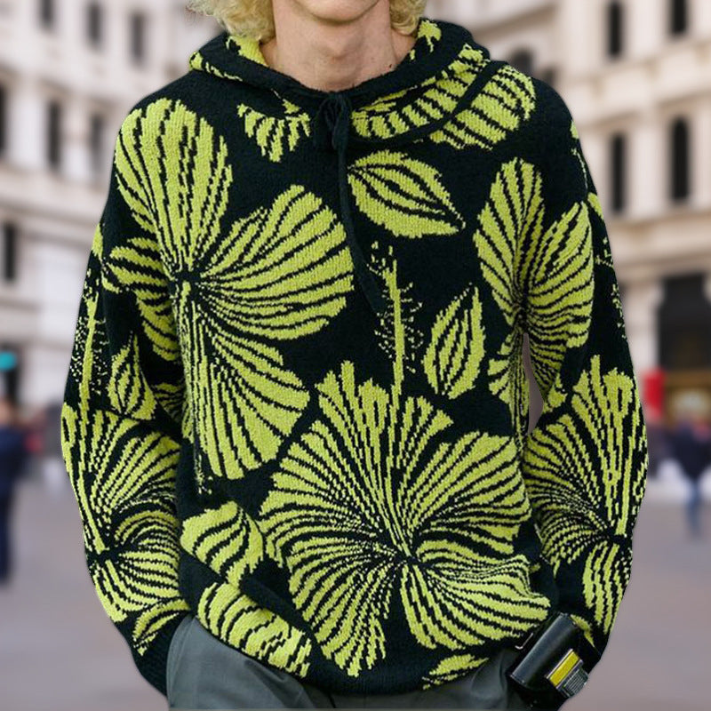 Unisex hoodie with a unique floral design Lune London