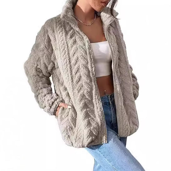 Ladies Comfortable Fleece Jacket Lune London