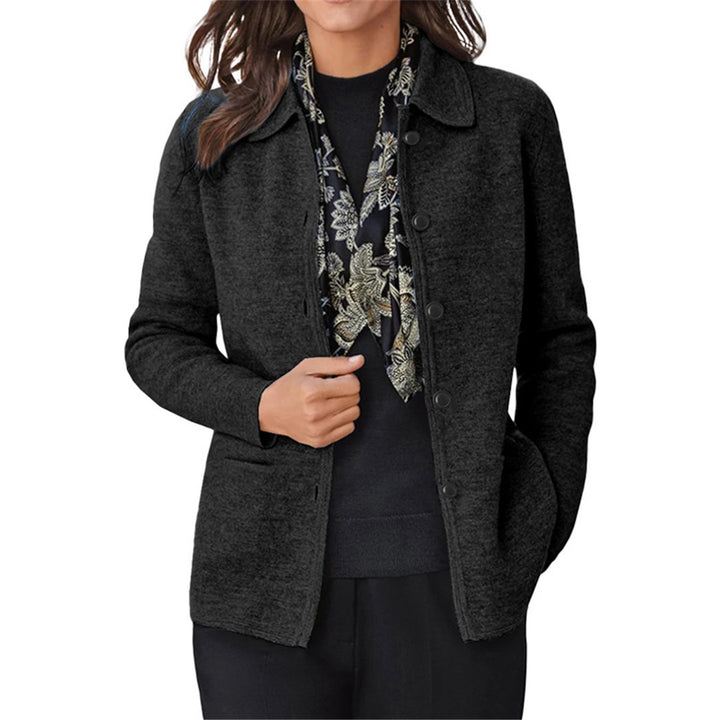 Ladies Elegant and cozy knitted jacket Lune London