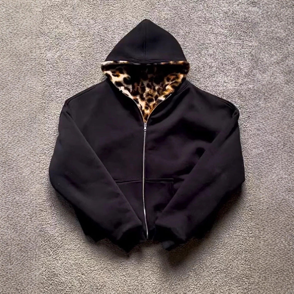 Veste à capuche tendance pour femmes avec doublure veloutée Chic & Stil