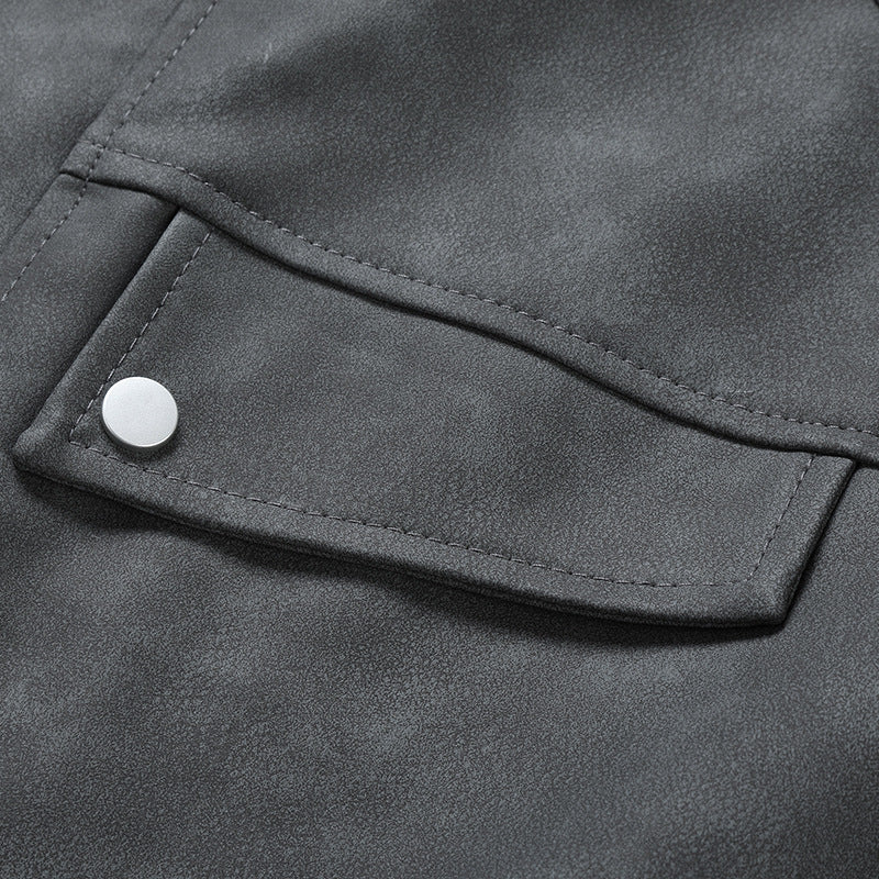 Casual utility jacket for men with two chest pockets Lune London