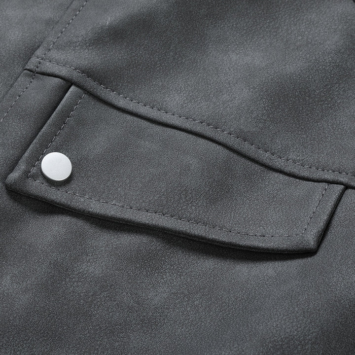 Casual utility jacket for men with two chest pockets Lune London