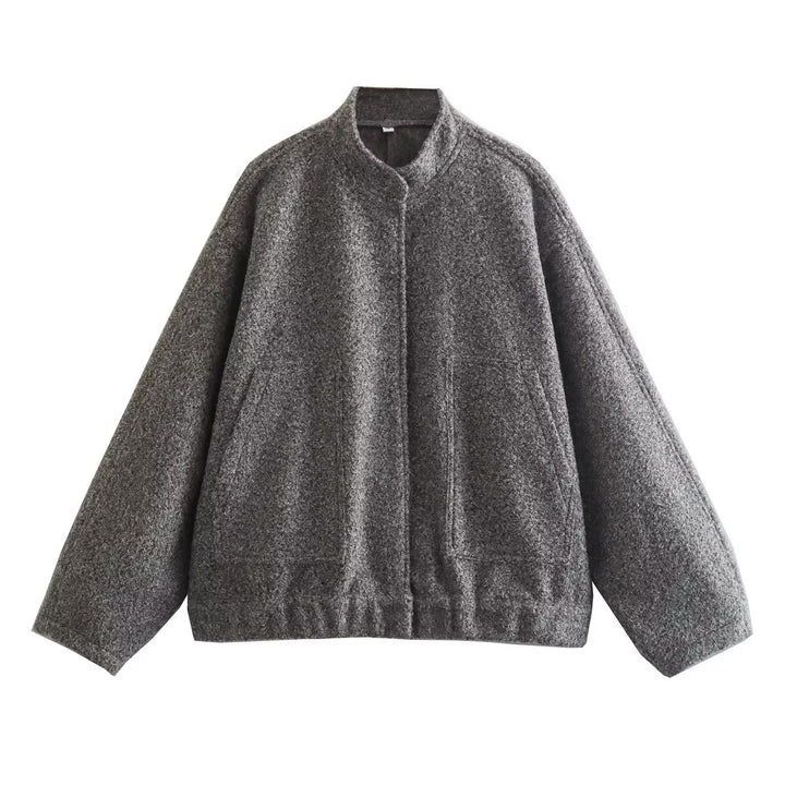 Women Oversized Winter Jacket with Practical Pockets Lune London