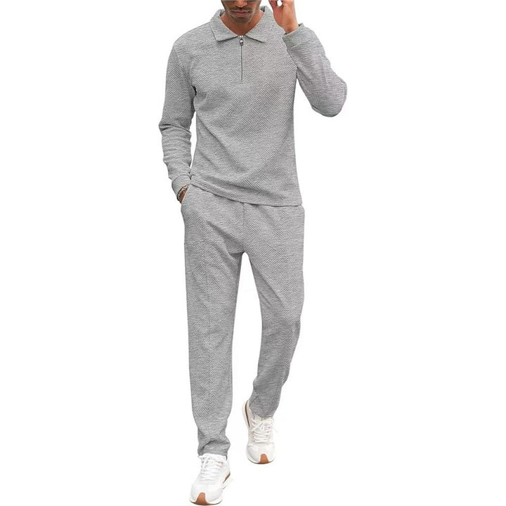 Casual sweat set for men with textured upper material Lune London