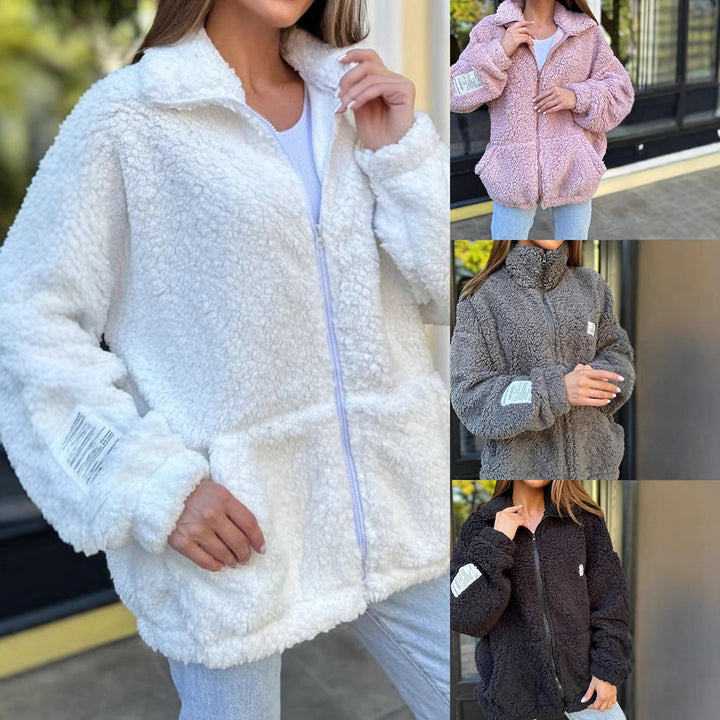 Zipped fleece jacket for women Lune London