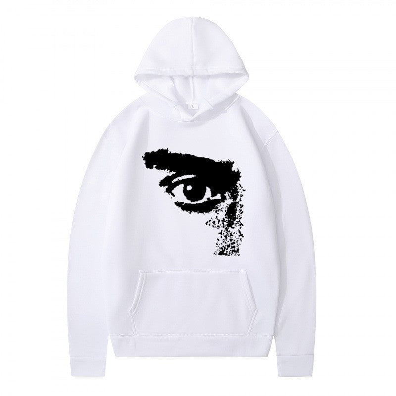 Women’s hoodie with modern, artistic print Chic & Stil